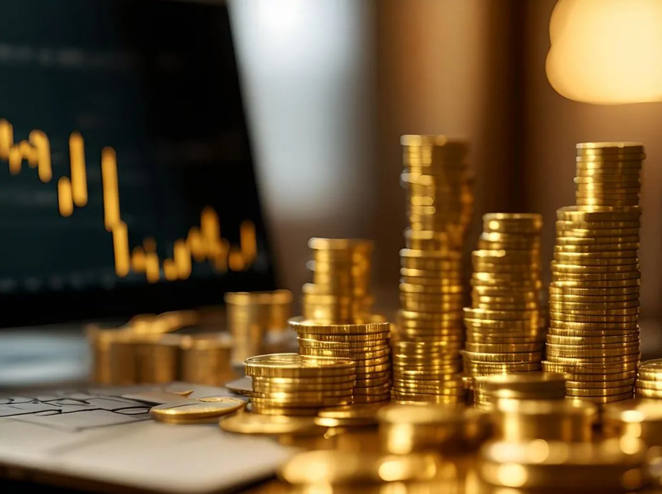 一位投资者拿着手机展示“佣金调整成功”的短信通知